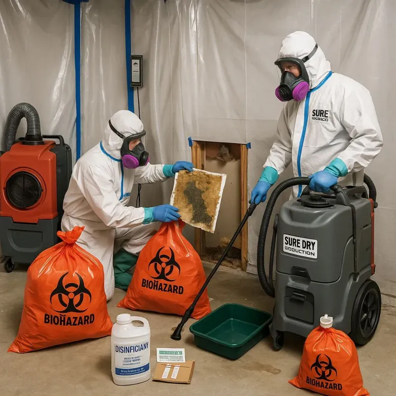 Contaminated Water Handling Protocols process in Forest Hills, MI